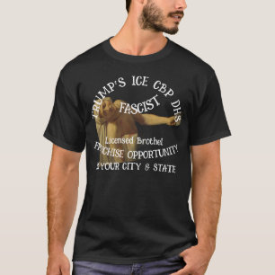 Trump Bordeel Franchise Licentie Verzekerd Grote $ T-shirt