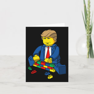 Trump bouwt een Wall T-Shirt Kaart