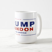 Trump Brandon 2024™ Election Classic Mug 'Officiel (Devant droit)