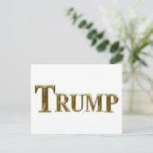 TRUMP BRIEFKAART (Staand voorkant)