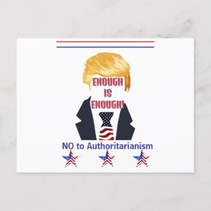 Trump-Briefkaart gericht aan senator Briefkaart