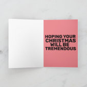 TRUMP BRINGT KERSTMIS WEER TROTSE KAARTEN (Binnen)