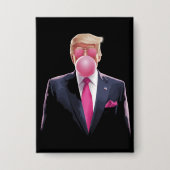 Trump Bubble Gum Button (Voorkant)