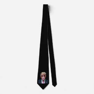Trump Bubble Gum Roze Grappig VS President Stropdas