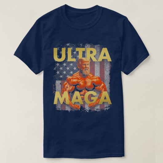 Trump Buff Ultra MAGA T-shirt (Design voorkant)