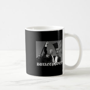 Trump Bulletproof Oud Engels lettertype Koffiemok