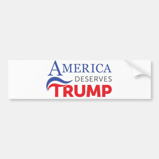 Trump Bumpersticker (Voorkant)