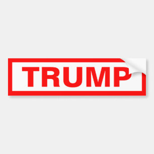 Trump Bumpersticker