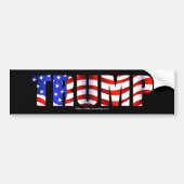 TRUMP BUMPERSTICKER (Voorkant)