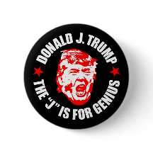 Trump Button: De "J" is voor Genius