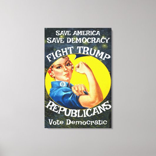 Trump Canvas Afdruk (Voorkant)