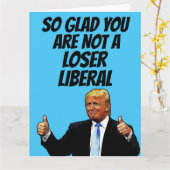 TRUMP CARTES DE RECONNAISSANCE AMUSANTE DE L'ANNIV (Fleur jaune)