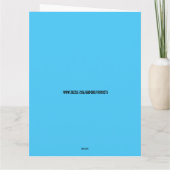 TRUMP CARTES DE RECONNAISSANCE AMUSANTE DE L'ANNIV (Dos)