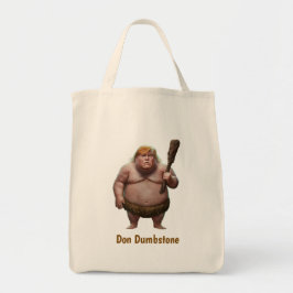 Trump Caveman Tote Bag