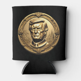 TRUMP CGI Collectible Gouden Art-Coin Doubloon Blikjeskoeler