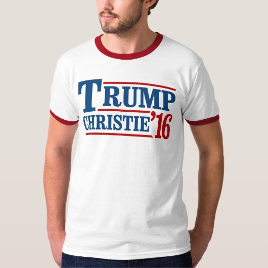 Trump Christie 2016 T-shirt (Voorkant)