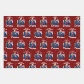 Trump Christmas Inpakpapier Vel (Voorkant 2)