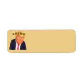 Trump/Chump Return Address Label (Voorkant)