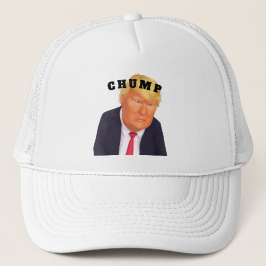 Trump/Chump Trucker Hat Pet (Voorkant)