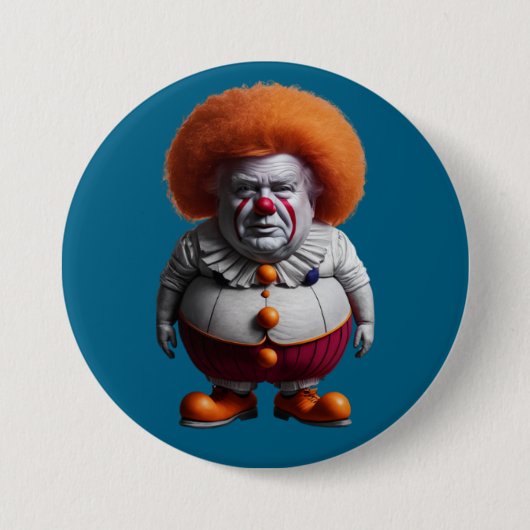 Trump Clown Button (Voorkant)