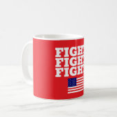 Trump combat la tasse de café (Devant gauche)