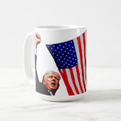 Trump COMBATTRE la tasse de café (Devant gauche)