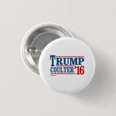 Trump Coulter 2016 Ronde Button 3,2 Cm (Voorkant /achterkant)