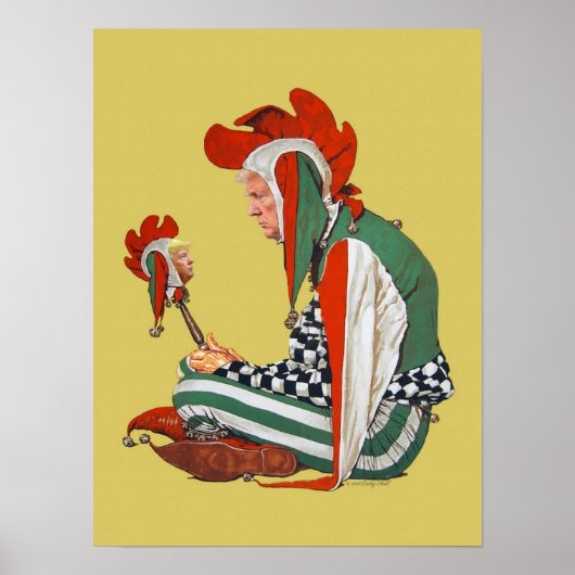 Trump Court Jester Archival Print (Voorkant)