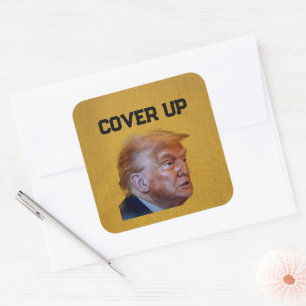 Trump Cover Up Sticker