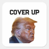 Trump Cover Up Sticker (Devant)