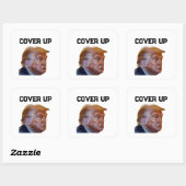 Trump Cover Up Sticker (Feuille)