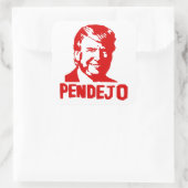 Trump craint : Porto Rico "Pendejo" Sticker (Sac)