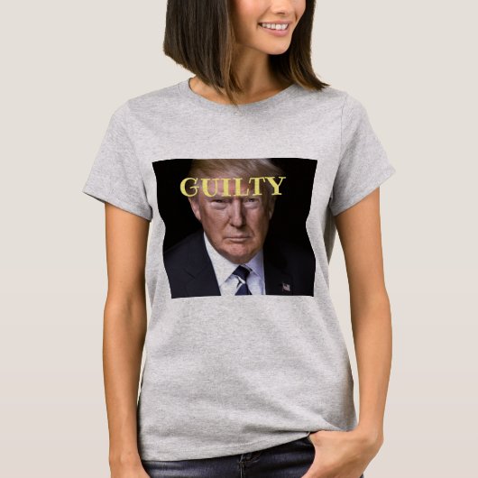 Trump Culpabilité T-shirt (Devant)