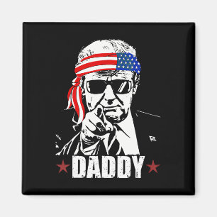Trump Daddy 2025 Officieel Trump Daddy Grappig Magneet