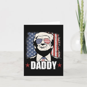 Trump Daddy 2025 Officiële Trump Daddy Funny 1 Kaart