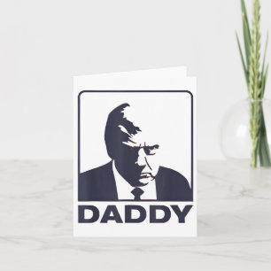 Trump Daddy T-shirt Rode Daddy Trump Kaart