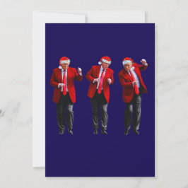 Trump Dance Christmas Card Feestdagenkaart