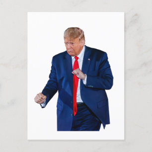 Trump Dance grappig Briefkaart