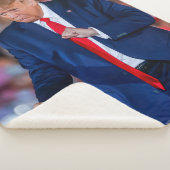 Trump Dance grappig Sherpa Deken (3/4)