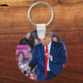 Trump Dance grappig Sleutelhanger (Voorkant)