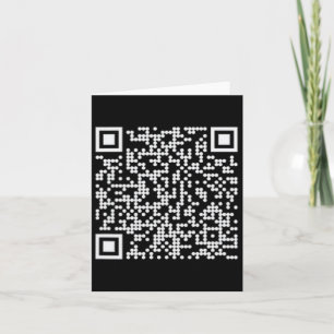 Trump Dance QR Funny President Trump Dancing Code Kaart