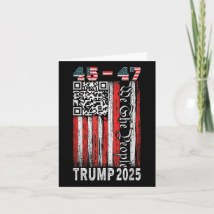Trump Dance Troll QR Grappig President Trump Dance Kaart