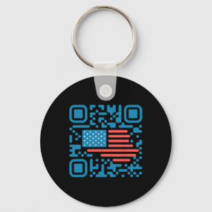 Trump Dance Troll QR Grappig President Trump Dance Sleutelhanger