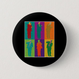 Trump Dance Trump Elaine Dance Gif Trump Dancing Ronde Button 5,7 Cm