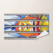 Trump dans la salle de bain de prison ensemble de  (Serviette à main)