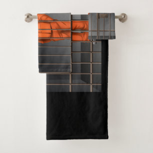 Trump dans la salle de bain de prison ensemble de