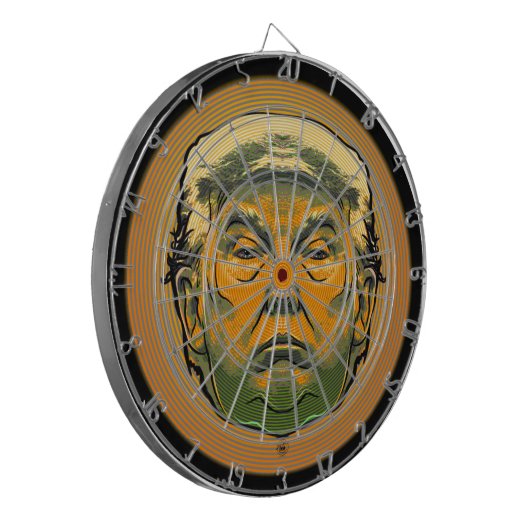 TRUMP DARTBOARD DARTBORD (Voorkant Links)