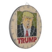 TRUMP-dartboard Dartbord (Voorkant Links)