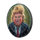 Trump Dartboard: een politiek doel Dartbord (Voorkant Rechts)