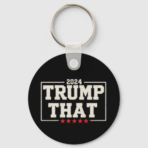 Trump Dat 2024 47e Amerikaanse President Vintage Sleutelhanger